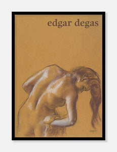 afklædt kvinde  |  EDGAR DEGAS  |  KUNSTPLAKAT - decoARTE