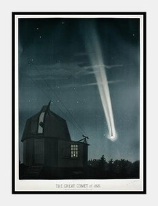 1881 kometen  |  ETIENNE LEOPOLD TROUVELOT - decoARTE