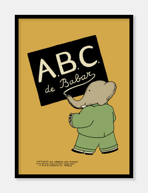 babars abc  |  JEAN DE BRUNHOFF - decoARTE