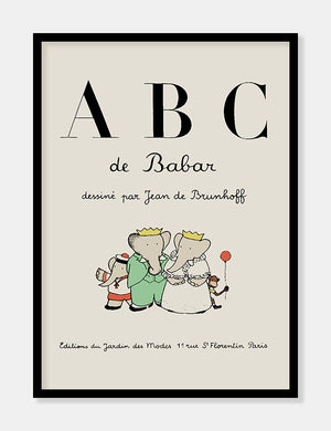 babar abc  |  JEAN DE BRUNHOFF - decoARTE