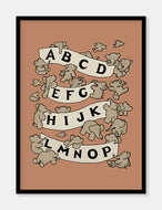 babar fransk alfabet a-p  |  JEAN DE BRUNHOFF - decoARTE