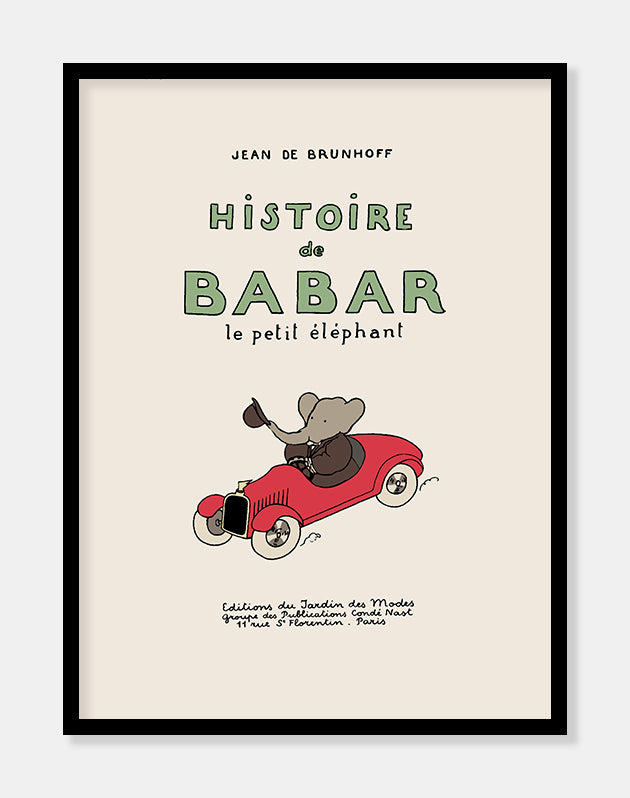 historien om babar  |  JEAN DE BRUNHOFF - decoARTE