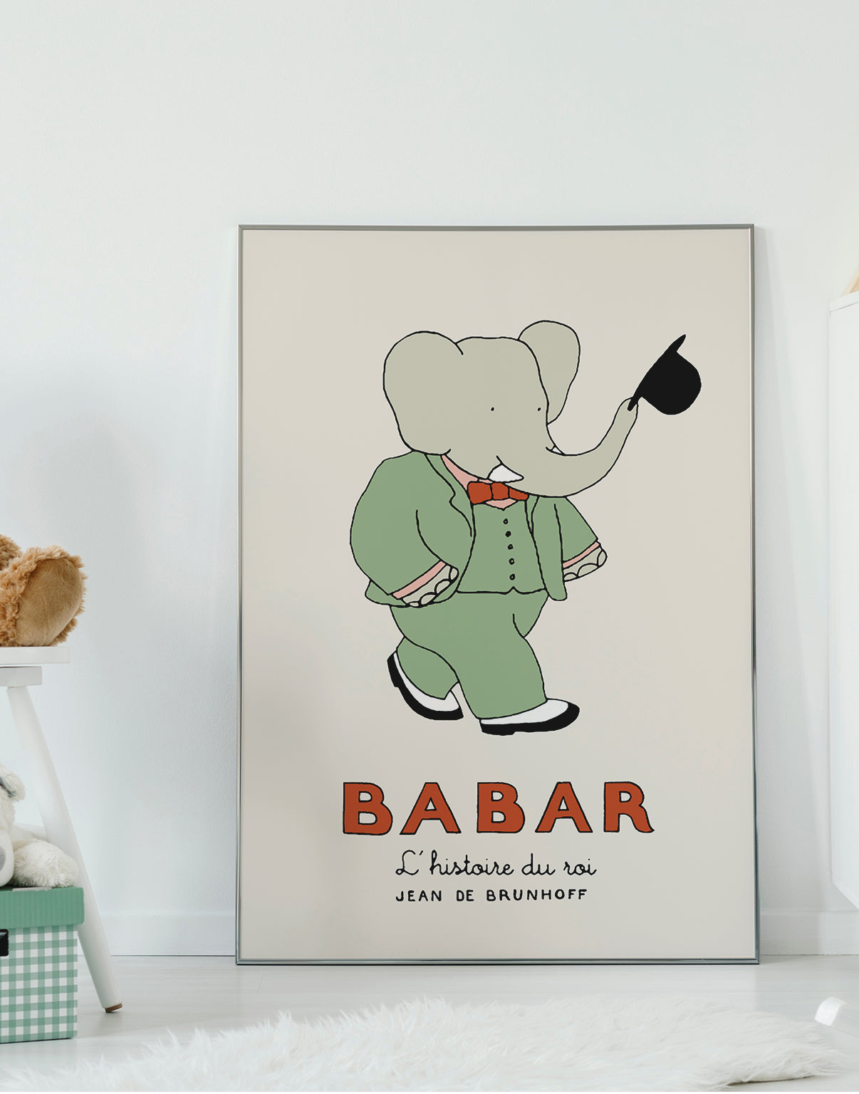 plakat med Babar plakat til | decoARTE