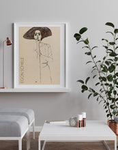 Indlæs billede til gallerivisning kvinde  |  EGON SCHIELE  |  KUNSTPLAKAT - decoARTE
