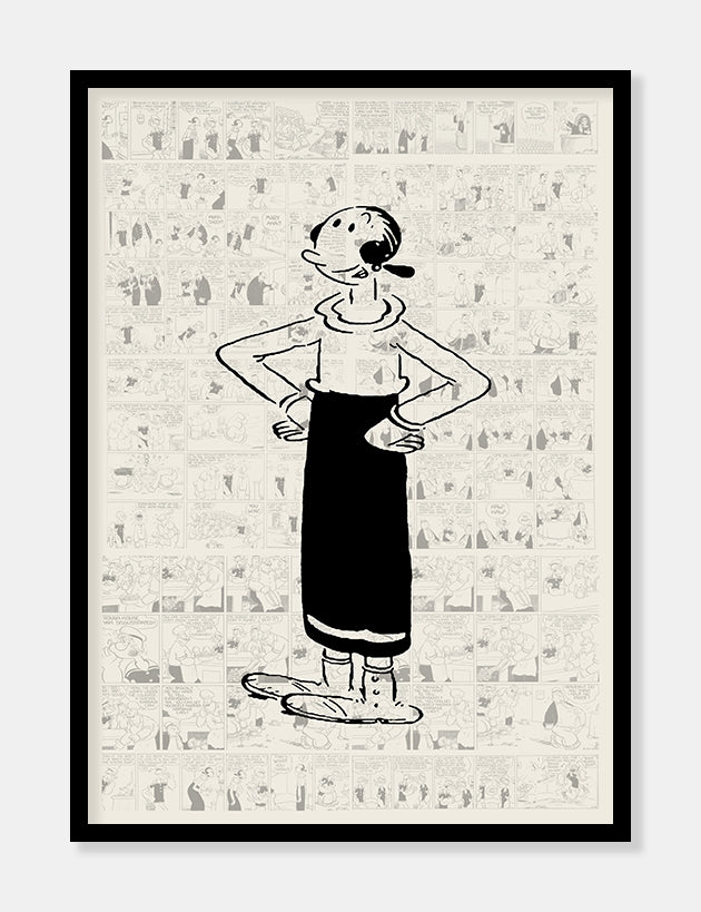 olive oyl  |  POPEYE  |  E. C. SEGAR - decoARTE
