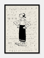 olive oyl  |  POPEYE  |  E. C. SEGAR - decoARTE