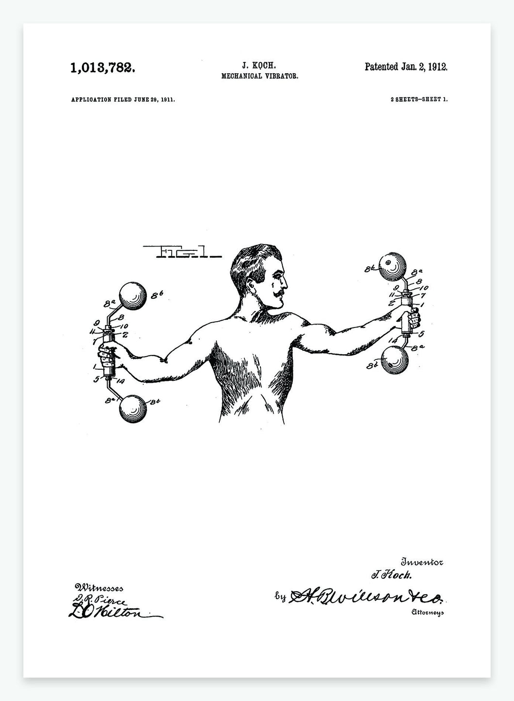 Dildo | Smukt patent til din væg | plakat | poster - decoARTE