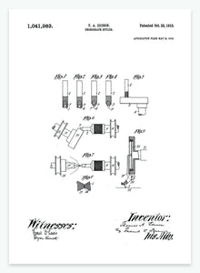 Pickup | Smukt patent til din væg | plakat | poster - decoARTE