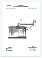 grammofon | PATENTPLAKAT - decoARTE