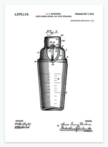 drinkshaker | PATENTPLAKAT - decoARTE