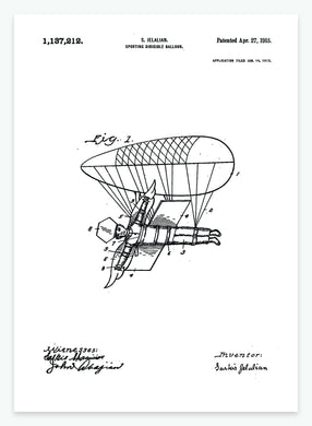 flyveinstallation | PATENTPLAKAT - decoARTE