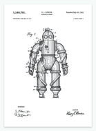 Submarine Armor | Smukt patent til din væg | plakat | poster - decoARTE