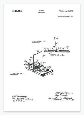 Musefælde | Smukt patent til din væg | plakat | poster - decoARTE