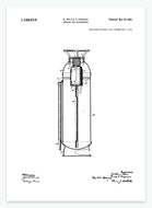 brandslukker | PATENTPLAKAT - decoARTE
