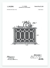 Indlæs billede til gallerivisning grammofon | PATENTPLAKAT - decoARTE

