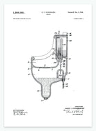 Pessoir | Smukt patent til din væg | plakat | poster - decoARTE