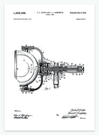 Lyssignal | Smukt patent til din væg | plakat | poster - decoARTE