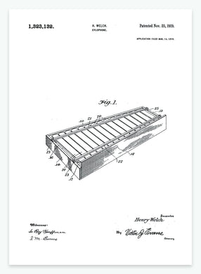 Xylofon | Smukt patent til din væg - decoARTE