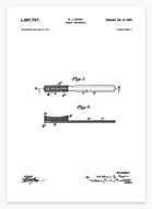 Tandbørste | Smukt patent til din væg - decoARTE