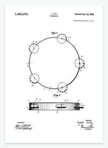 Tamburin | Smukt patent til din væg - decoARTE