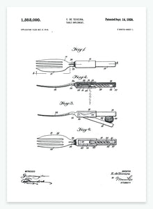 Multiværktøj | Smukt patent til din væg - decoARTE