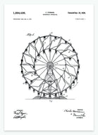 Pariserhjul | Smukt patent til din væg - decoARTE