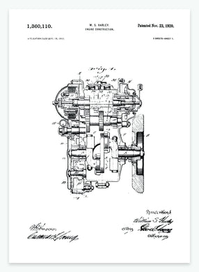 Motor | Smukt patent til din væg - decoARTE