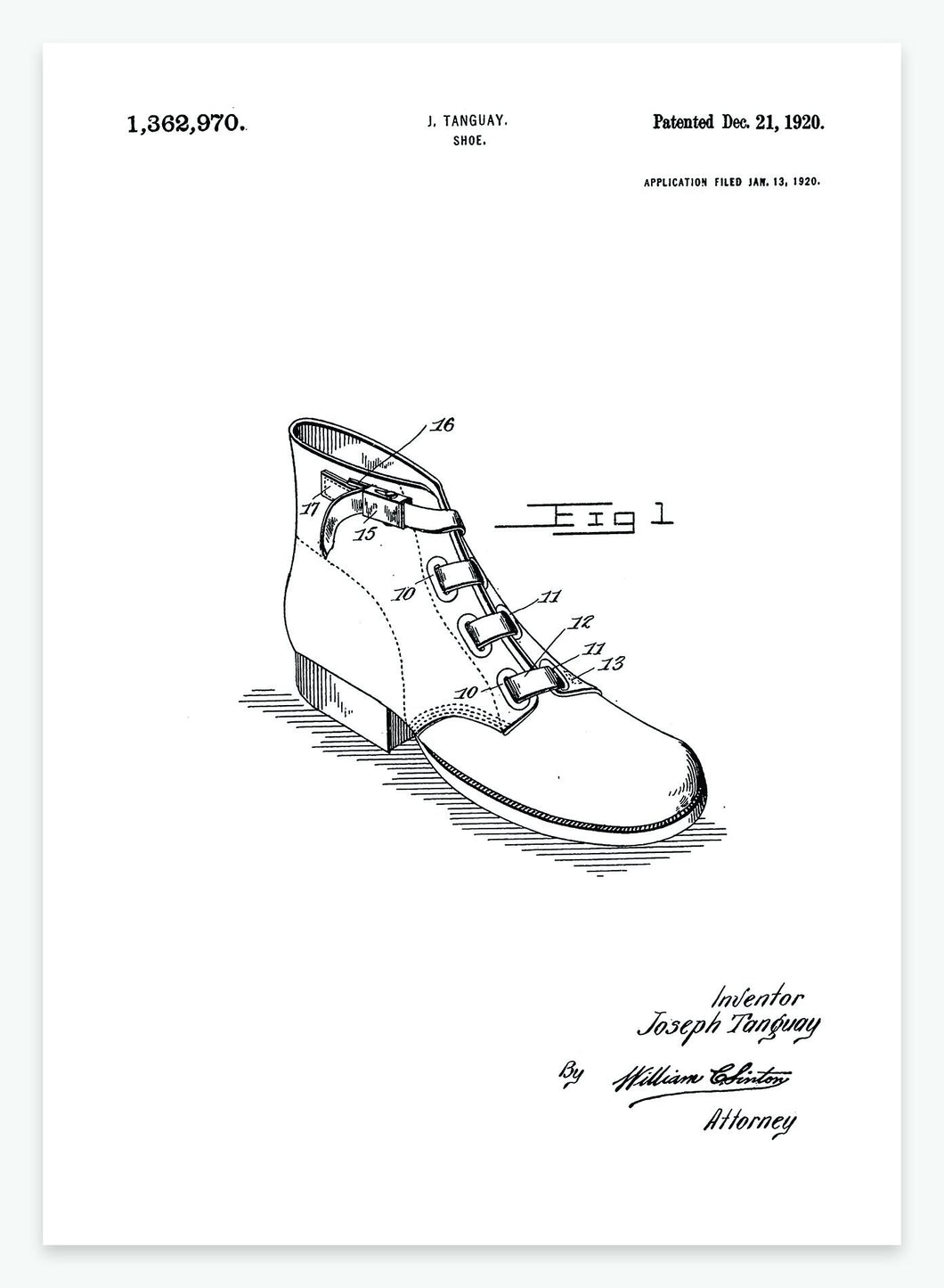 Sko | Smukt patent til din væg - decoARTE