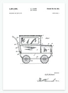 barnevogn | PATENTPLAKAT - decoARTE