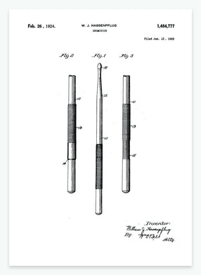 Trommestik | Smukt patent til din væg - decoARTE