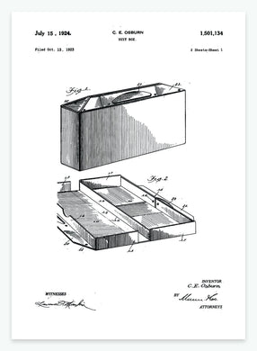 Æske til jakkesæt | Smukt patent til din væg - decoARTE