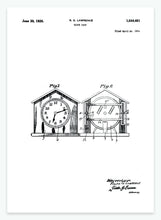 Indlæs billede til gallerivisning Ur | Smukt patent til din væg - decoARTE
