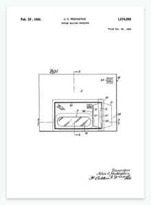 Kuvert | Smukt patent til din væg - decoARTE