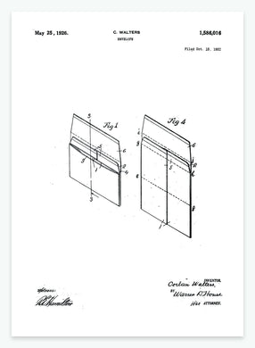 Kuvert | Smukt patent til din væg - decoARTE
