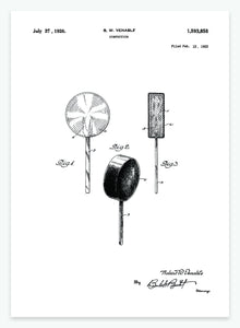Slikkepind | Smukt patent til din væg - decoARTE