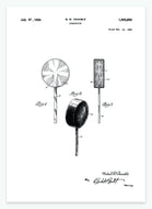 Slikkepind | Smukt patent til din væg - decoARTE