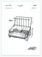 campingkøkken | PATENTPLAKAT - decoARTE