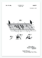 amerikansk fodbold | PATENTPLAKAT - decoARTE