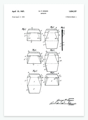 Kuvert | Smukt patent til din væg - decoARTE