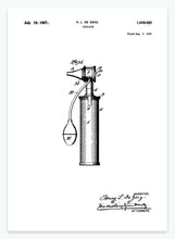 Indlæs billede til gallerivisning Otoskop | Smukt patent til din væg - decoARTE
