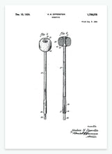 Indlæs billede til gallerivisning Trommestik | Smukt patent til din væg | plakat | poster - decoARTE
