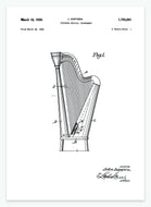 harpe | PATENTPLAKAT - decoARTE