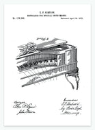 tangenter til instrument | PATENTPLAKAT - decoARTE