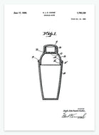 drink shaker | PATENTPLAKAT - decoARTE