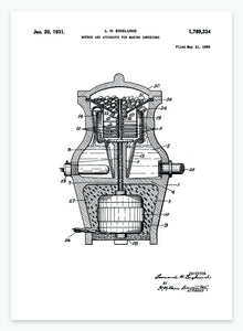 apparat til infusioner | PATENTPLAKAT - decoARTE