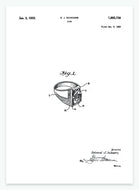 Ring | Smukt patent til din væg | plakat | poster - decoARTE
