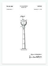 Indlæs billede til gallerivisning Vandtårn | Smukt patent til din væg | plakat | poster - decoARTE
