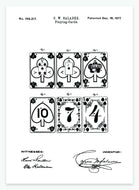 spillekort | PATENTPLAKAT - decoARTE