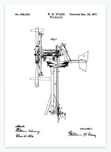 vindmølle | PATENTPLAKAT - decoARTE