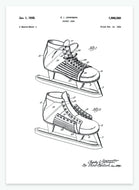 hockeystøvle | PATENTPLAKAT - decoARTE